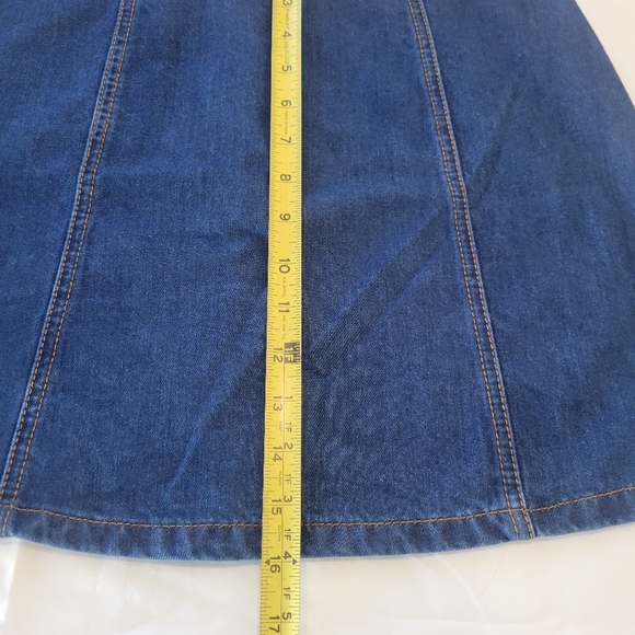 Urban Outfitters High Waisted Button Up Mini Skirt - Picture 7 of 7